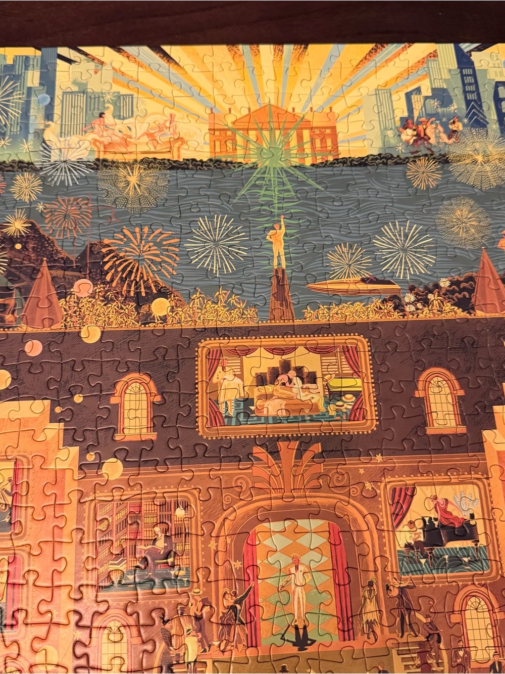 The World of The Great Gatsby 1000 Pieces Puzzle Adam Simpson Laurence King - Picture 3 of 12